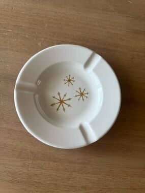 Vintage MCM Royal China Starburst Ashtray